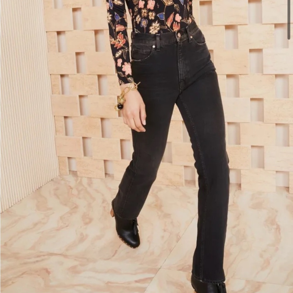 Ulla Johnson Agnes Jeans in Smoke